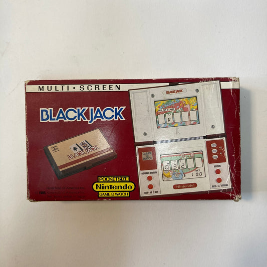 Nintendo Game & Watch: Black Jack Handheld Game Console BJ-60 Multi-Color