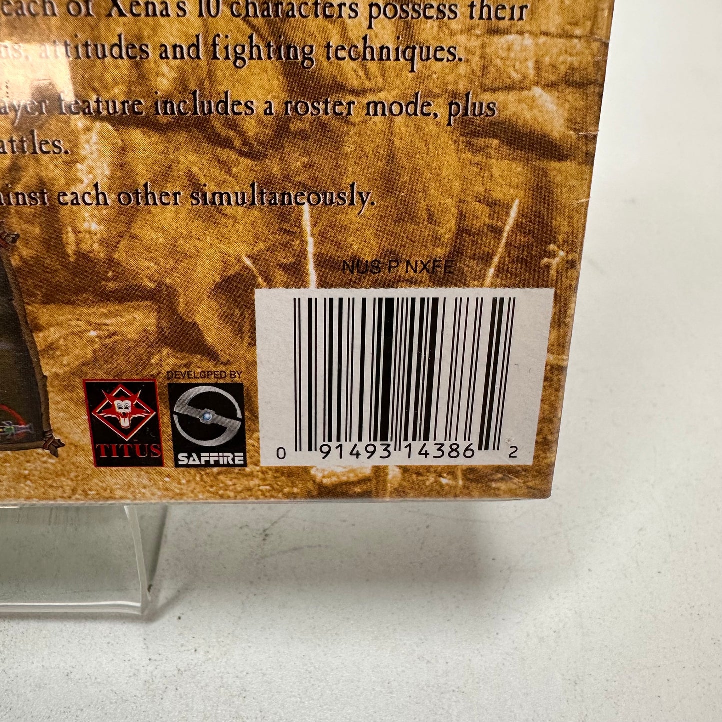 New Xena Warrior Princess (Nintendo 64 N64, 1999)