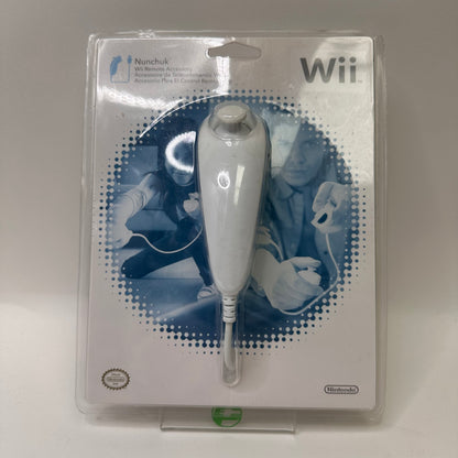 New Nintendo Wii Nunchuk Controller RVL-A-FW-USZ-1 White