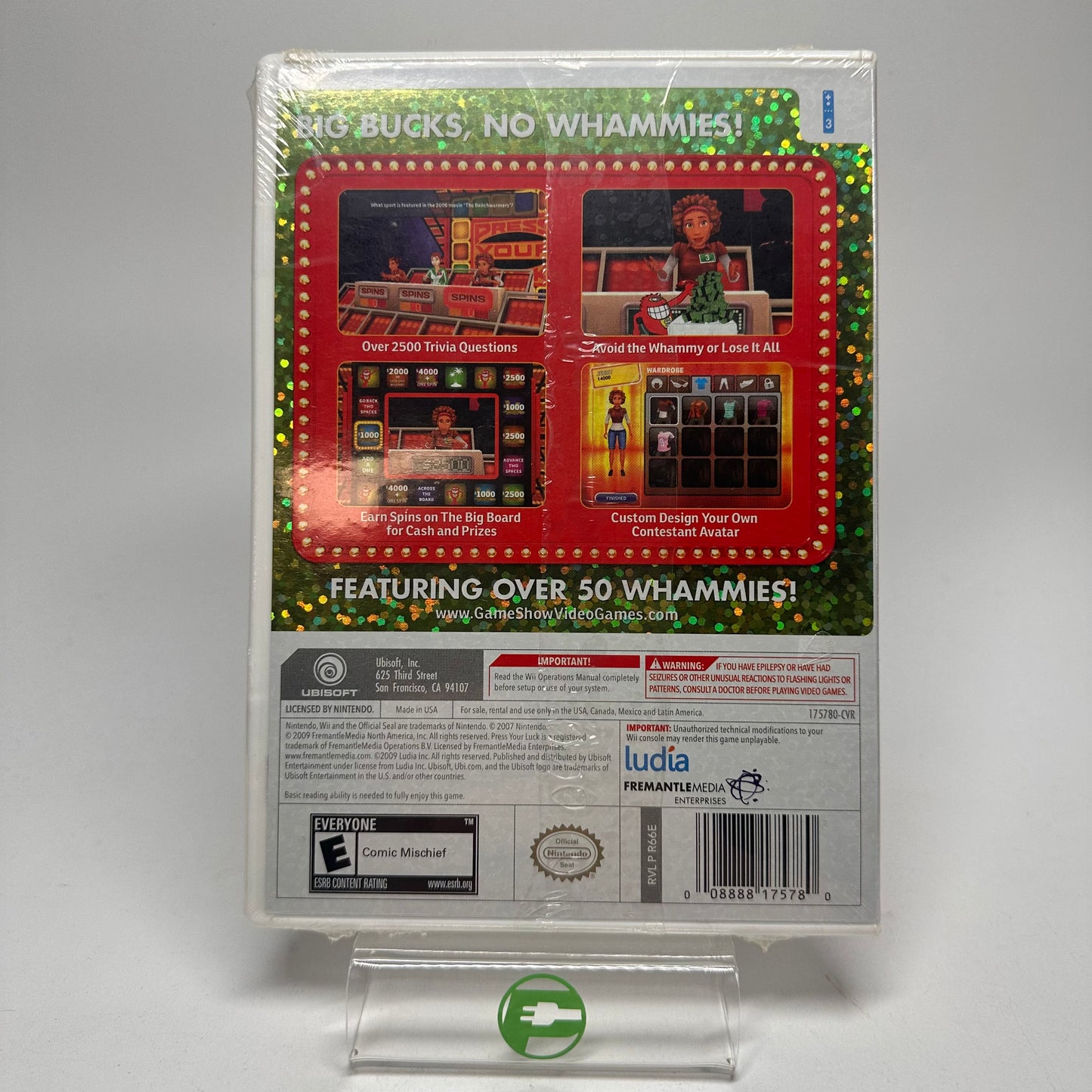 New Press Your Luck: 2010 Edition (Nintendo Wii, 2009)