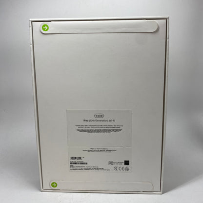 New WiFi Only Apple iPad 10th Gen 64GB Silver MPQ03LL/A