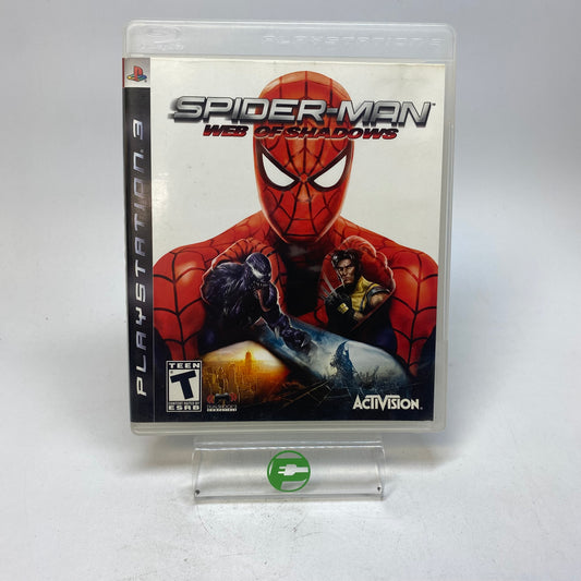 Spiderman Web of Shadows (Sony PlayStation 3 PS3, 2008)