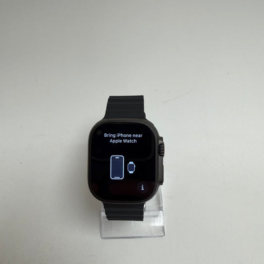 Factory Unlocked Apple Watch Ultra 3 49MM Black Titanium Ocean Band MF0J4LW/A