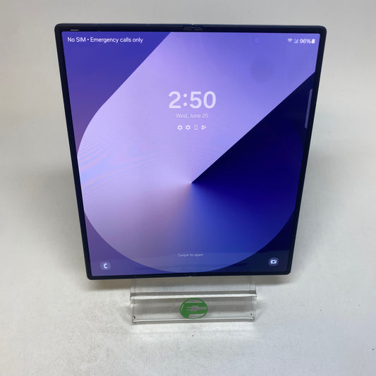 Unlocked Samsung Galaxy Z Fold6 12GB RAM 256GB SM-F956U Dark Blue