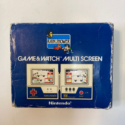 Nintendo Game & Watch Multi Screen: Rain Shower Handheld Game Console LP-57