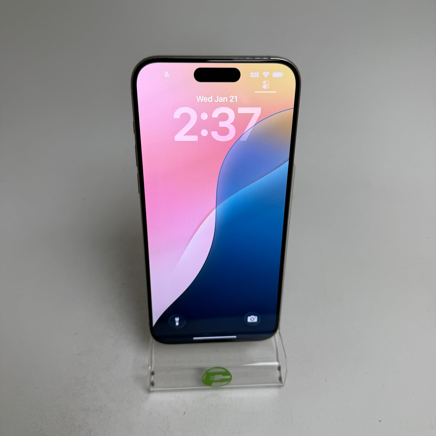 Factory Unlocked Apple iPhone 15 Pro Max 256GB Natural Titanium MU683LL/A