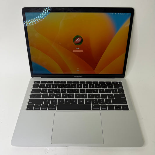 2019 Apple MacBook Air 13.3" i5 1.6GHz 8GB RAM 128GB SSD Silver A1932