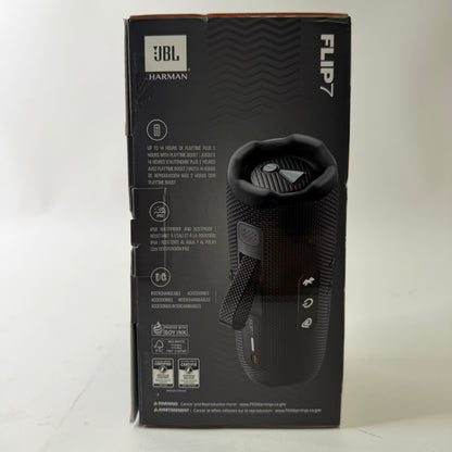 JBL Flip 7 Portable Bluetooth Party Speaker Black FLIP7G