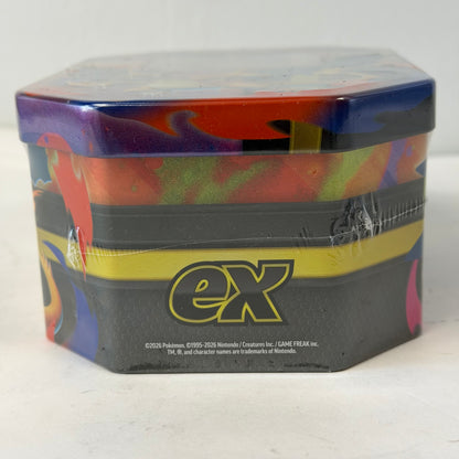 New Pokémon TCG Mega Charizard Y ex Tin