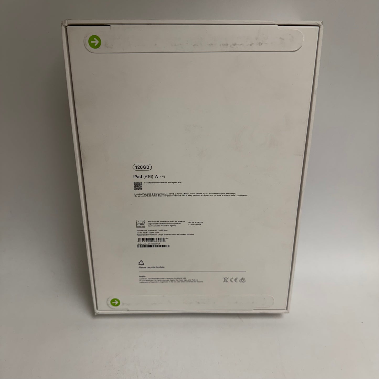 New WiFi Only Apple iPad 11" (A16) 128GB Blue MD4A4LL/A