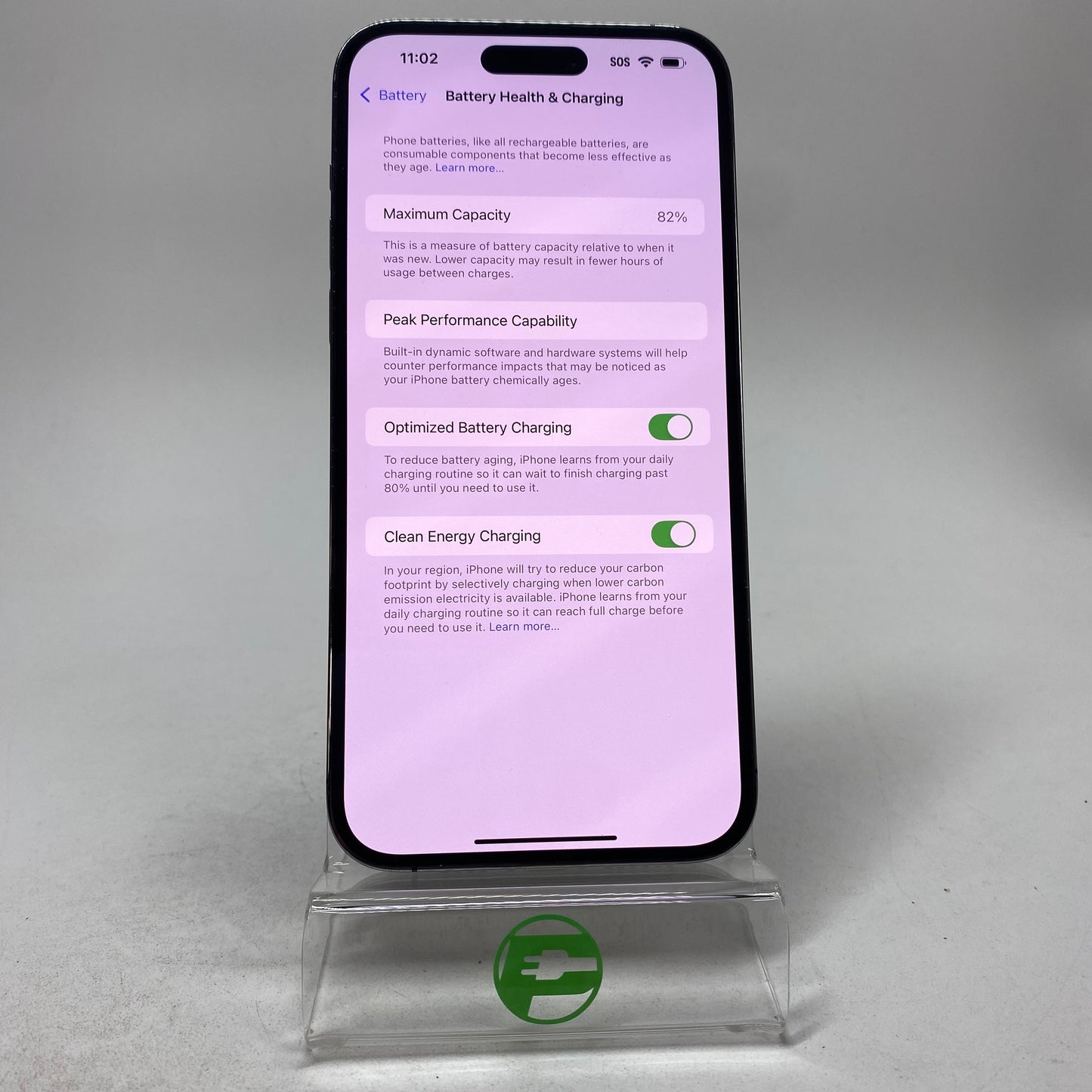Unlocked Apple iPhone 14 Pro Max 256GB 18.5 Deep Purple MQ8W3LL/A
