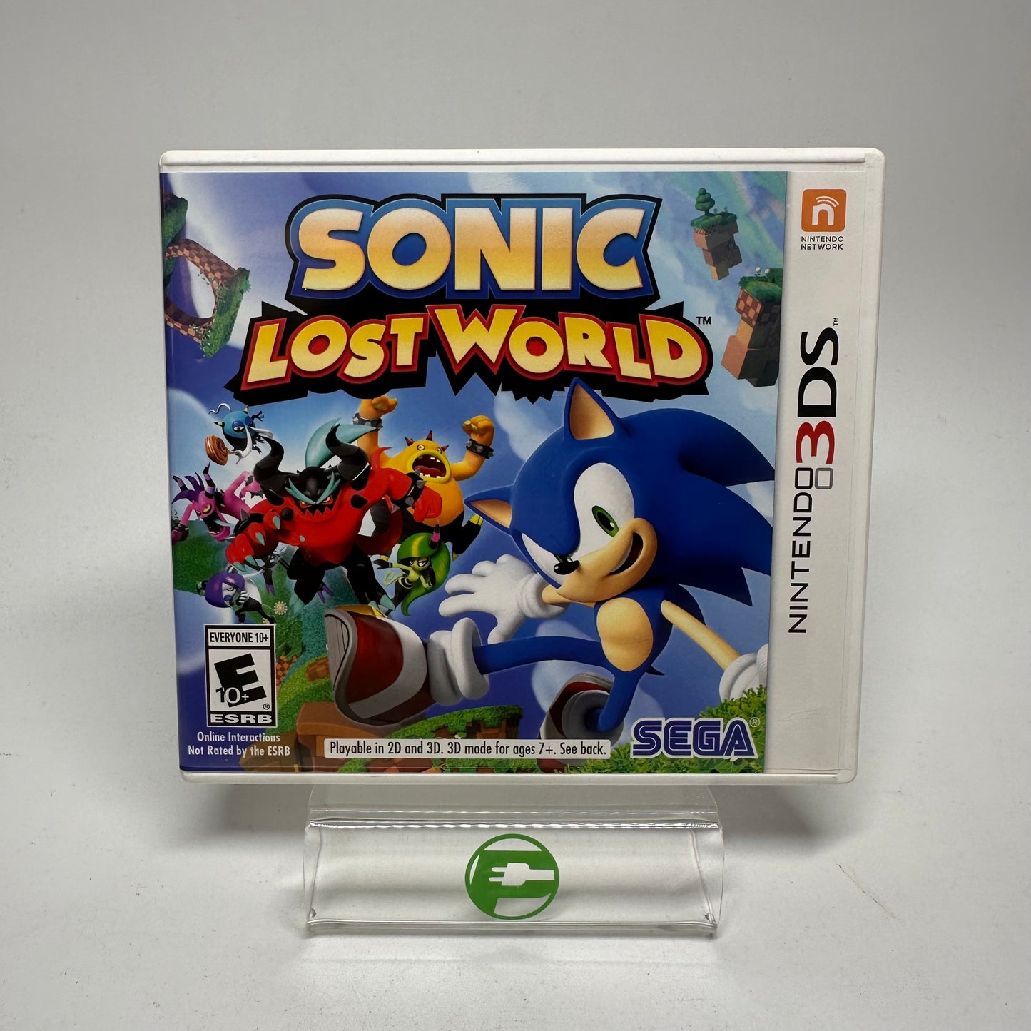 Sonic Lost World (Nintendo 3DS, 2013)