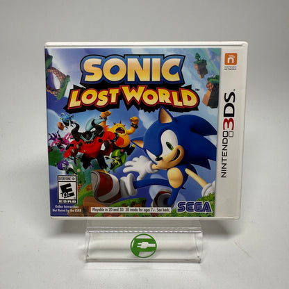 Sonic Lost World (Nintendo 3DS, 2013)