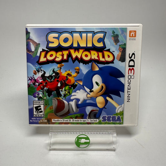 Sonic Lost World (Nintendo 3DS, 2013)