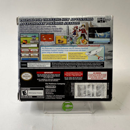 New Pokemon SoulSilver Version (Nintendo DS, 2010) Wata 9.8 Complete