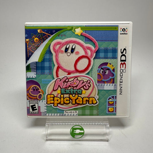 Kirby's Extra Epic Yarn (Nintendo 3DS, 2019)