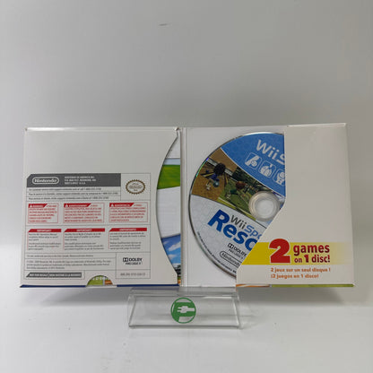 Wii Sports Resort with Wii Sports 2-in-1  Disc (Nintendo Wii, 2012)