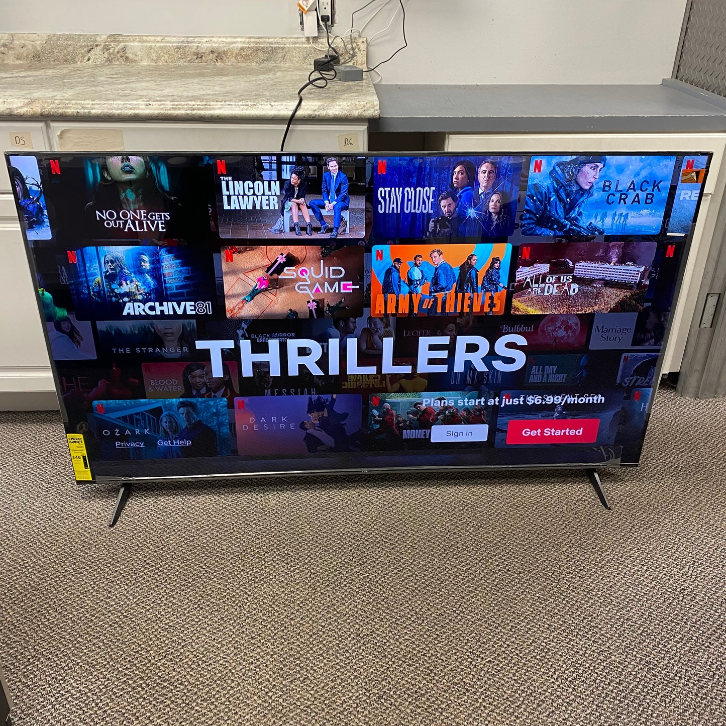 TCL 65" 65Q550G Q5 4K QLED HDR 4K Smart TV (2023)