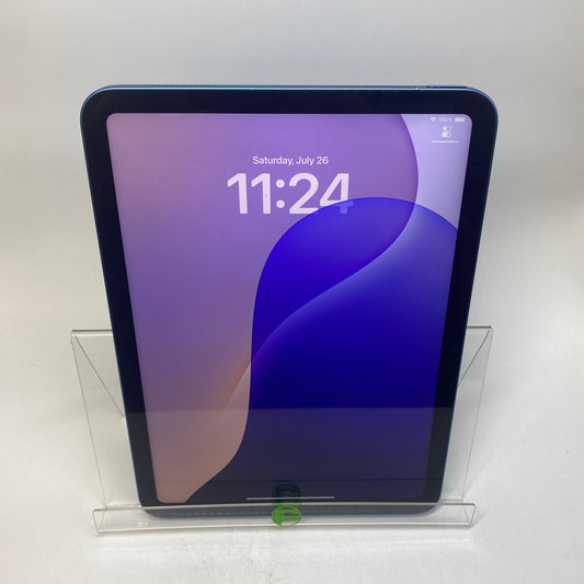 WiFi Only Apple iPad 10th Gen 64GB Blue MPQ13LL/A