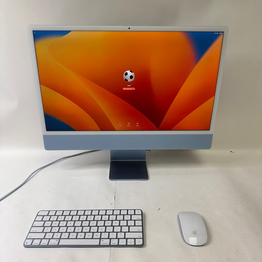 2021 Apple iMac 24" M1 3.2GHz 8GB RAM 256GB SSD Silver A2439