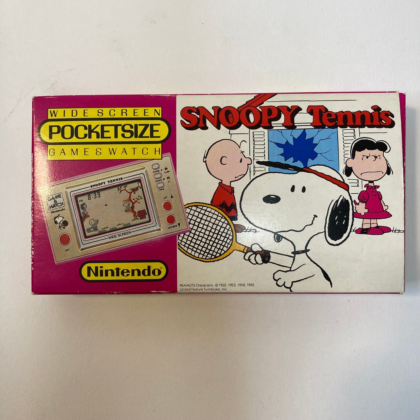 Nintendo Nintendo Game & Watch: Snoopy Tennis Handheld Game Console SP-30 Silver