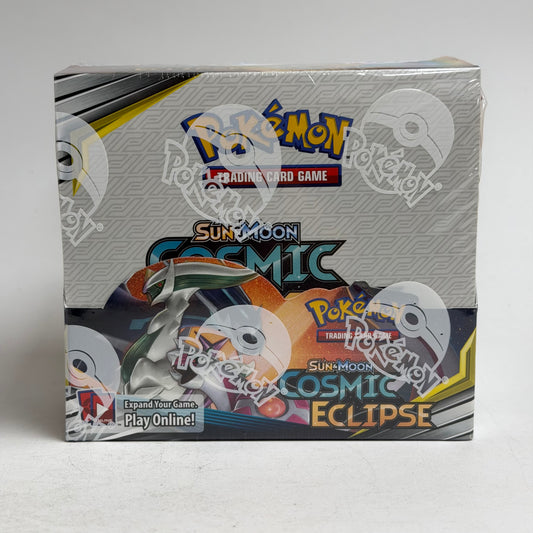 New Pokémon TCG Pokémon TCG Sun & Moon Cosmic Eclipse Booster Box