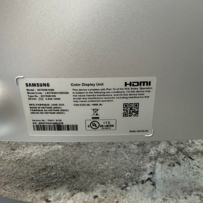 Samsung 27" S27DG610SN QD-OLED Gaming Monitor
