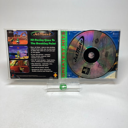 Jet Moto [Greatest Hits] (Sony PlayStation 1 PS1, 1996)