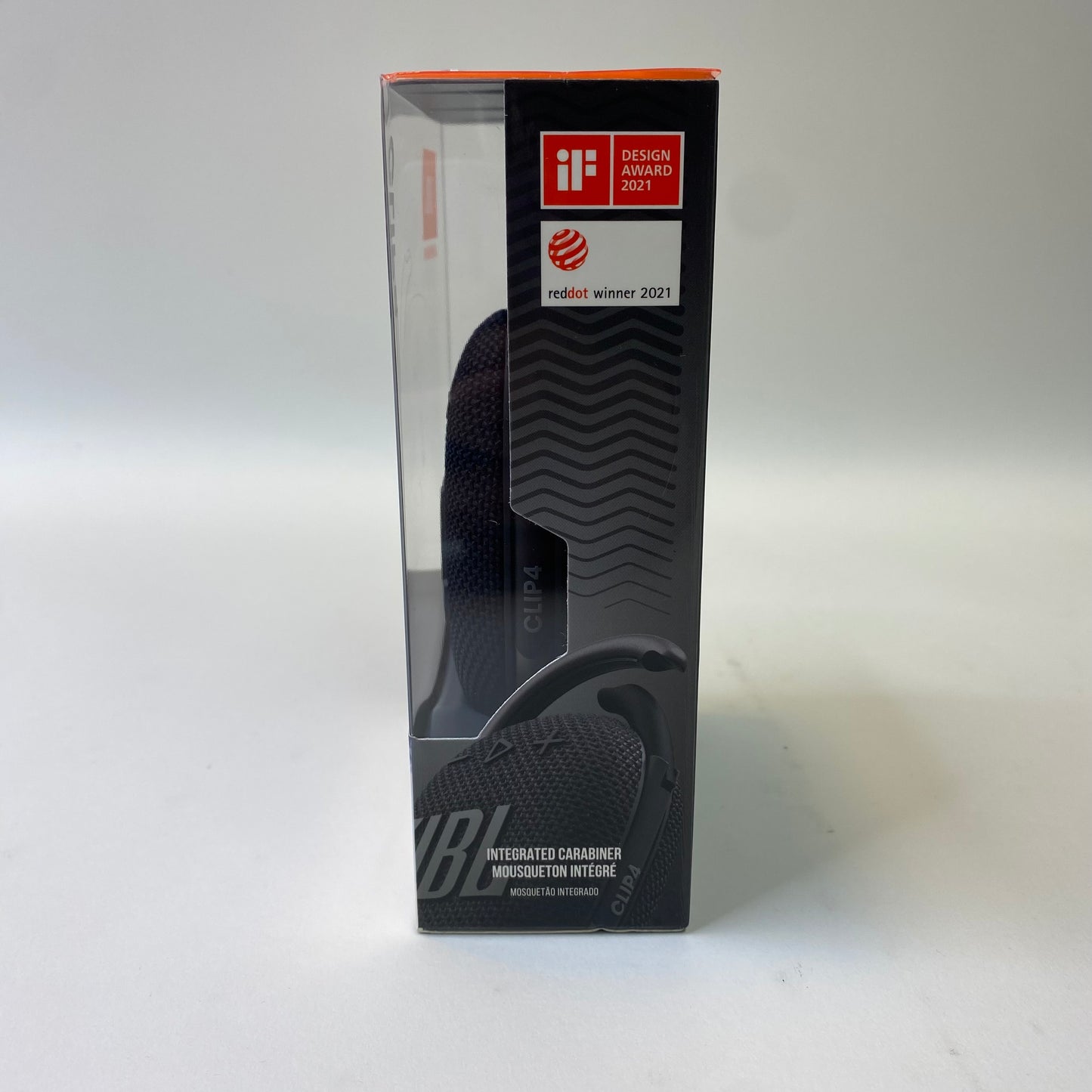 New JBL Clip 4 Portable Waterproof Bluetooth Speaker Black JBLCLIP4BLKAM