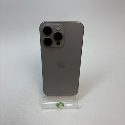 Factory Unlocked Apple iPhone 15 Pro Max 256GB Natural Titanium MU683LL/A
