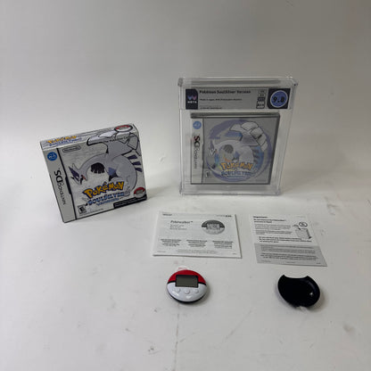 New Pokemon SoulSilver Version (Nintendo DS, 2010) Wata 9.8 Complete