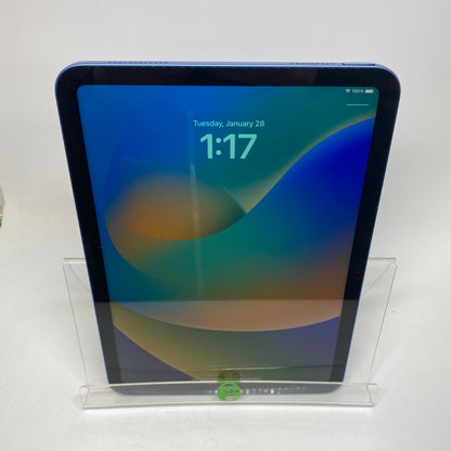 WiFi Only Apple iPad 10th Gen 64GB Blue MPQ13LL/A