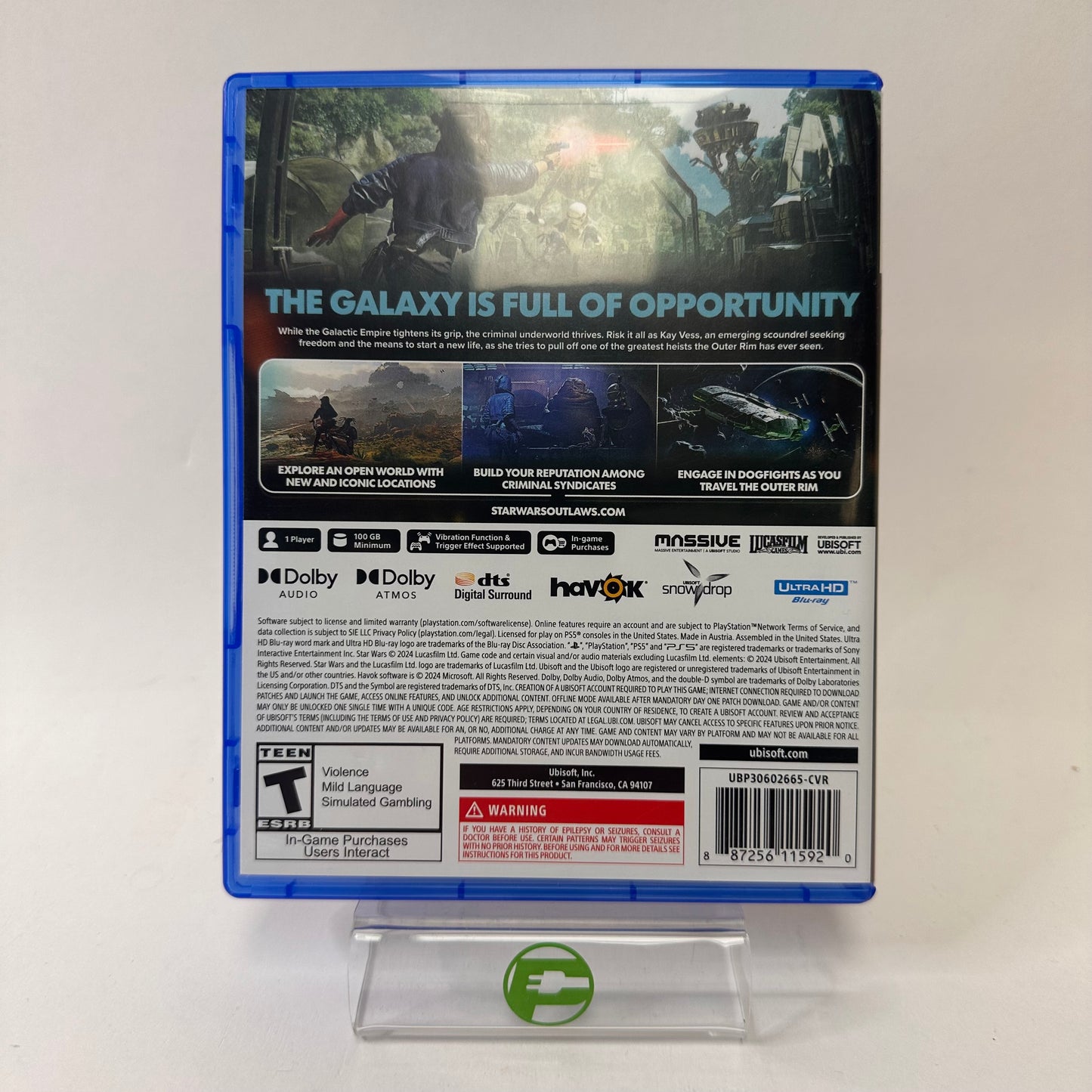 Star Wars Outlaws (Sony PlayStation 5 PS5, 2024)