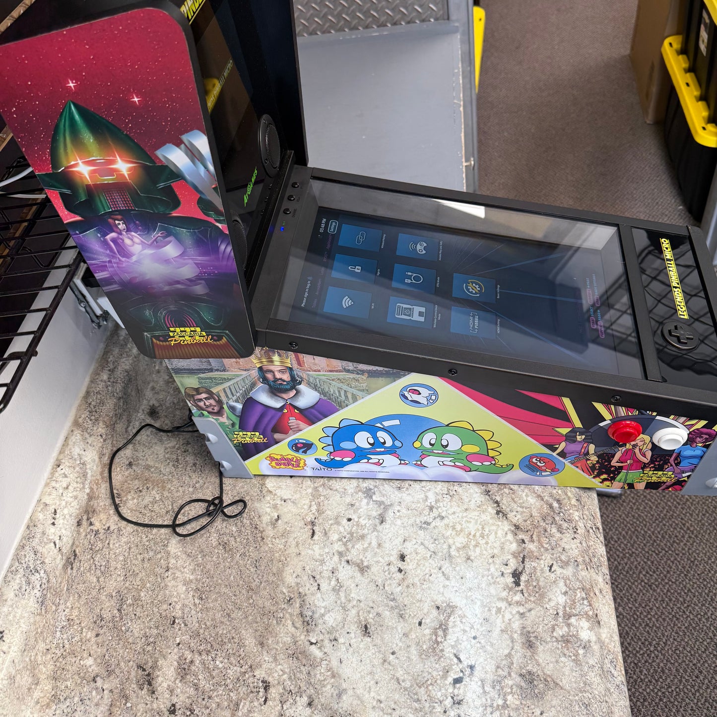 AtGames Legends Pinball Micro Ultimate Mini Home Arcade Table Top Game Console