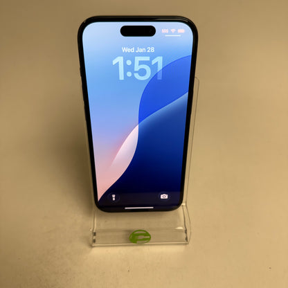 Factory Unlocked Apple iPhone 15 128GB Black MTLV3LL/A