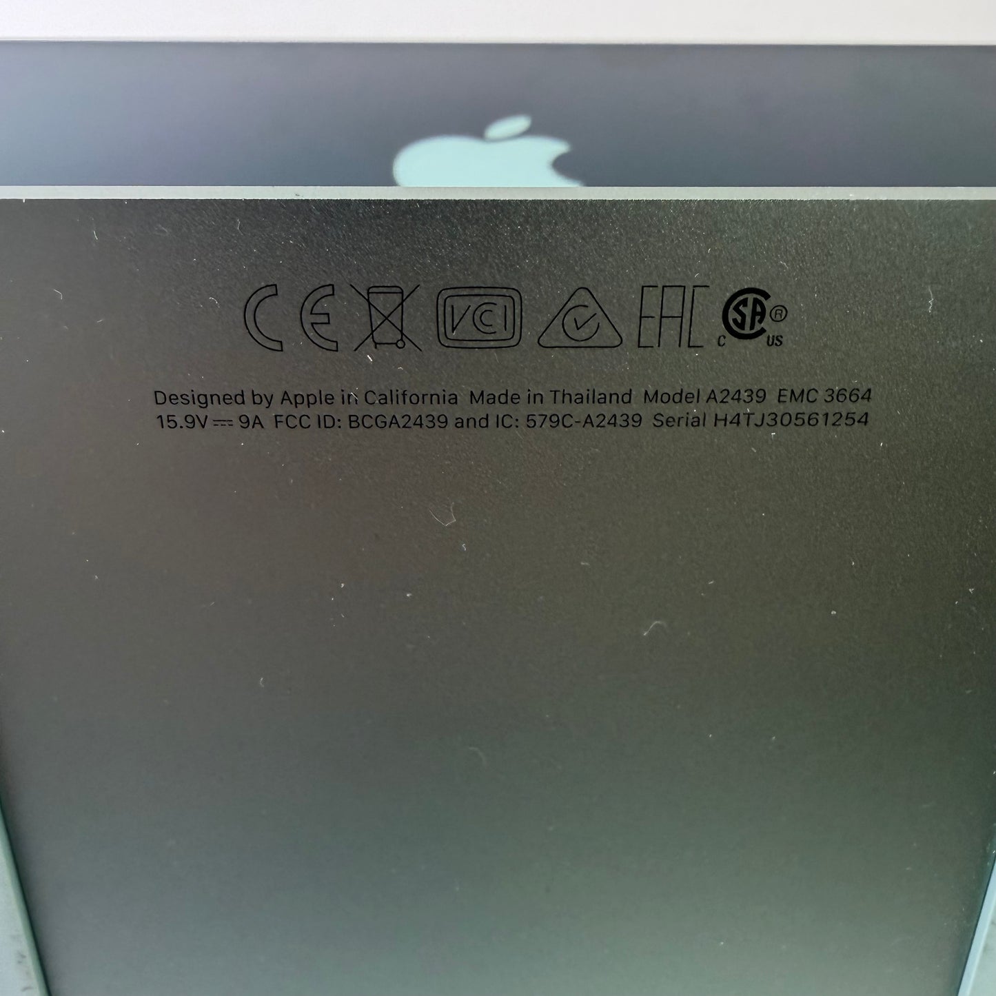 2021 Apple iMac 24" M1 7 Core 3.2GHz 8GB RAM 256GB SSD Green MJV83LL/A