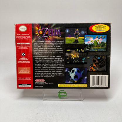 Zelda Majora's Mask (Nintendo 64 N64, 2000)
