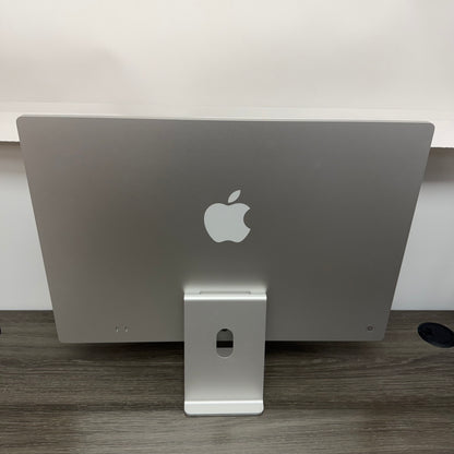 2024 Apple iMac 24" M4 8 Core 4.5GHz 16GB RAM 256GB SSD Silver A3247