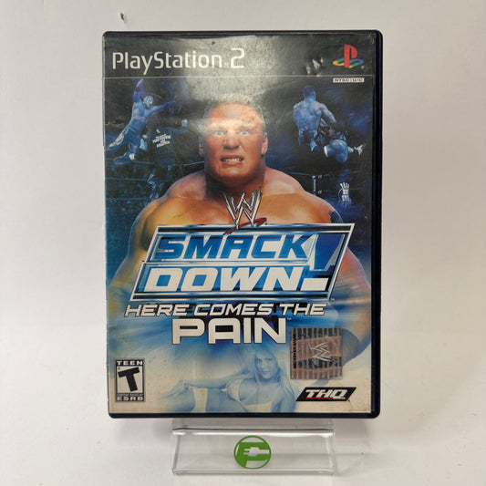 WWE Smackdown Here Comes the Pain (Sony PlayStation 2 PS2, 2003)
