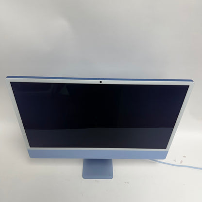 2024 Apple iMac 24" M4 8 Core 4.5GHz 16GB RAM 256GB SSD Blue MWUF3LL/A