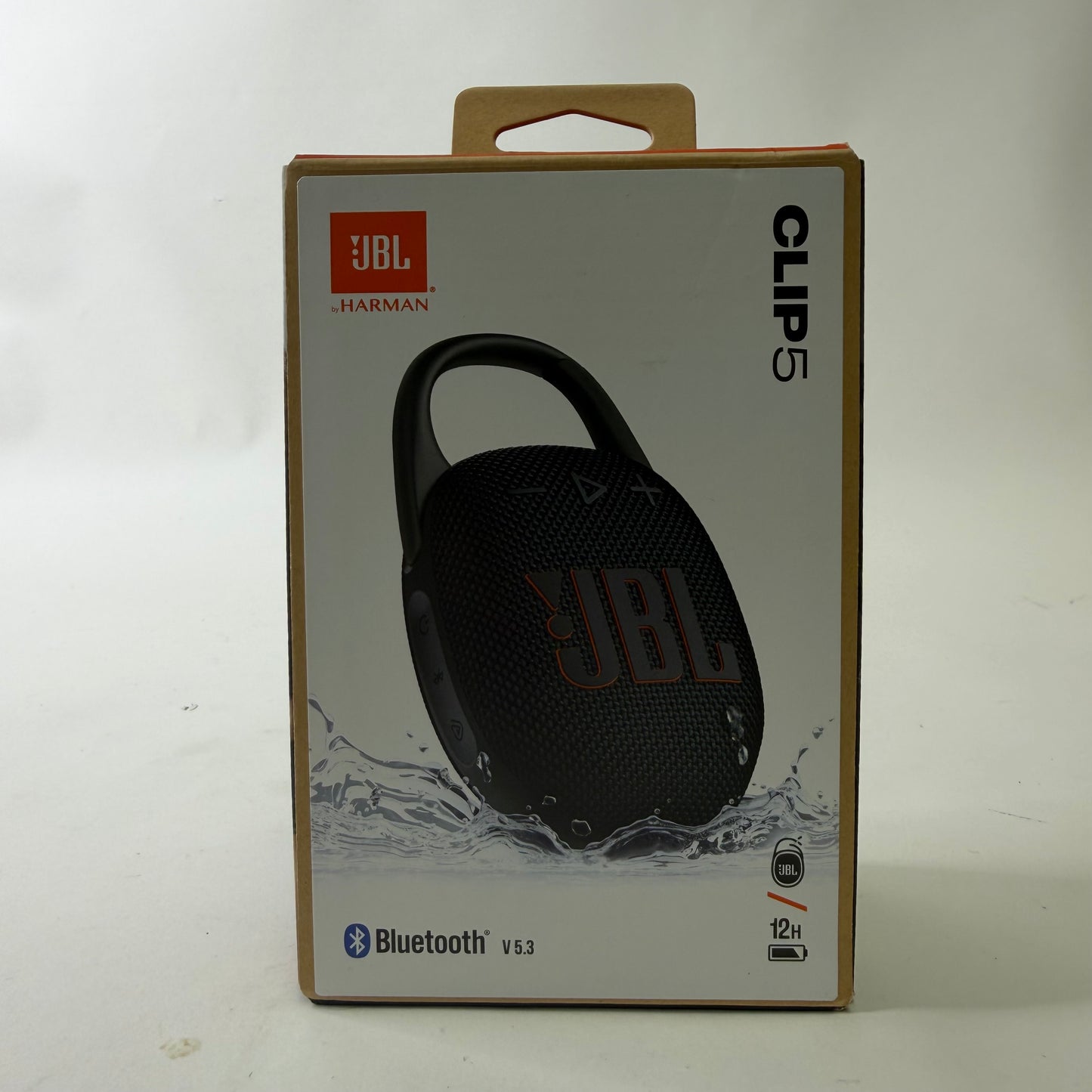 JBL Clip 5 Portable Bluetooth Party Speaker Black JBLCLIP5D