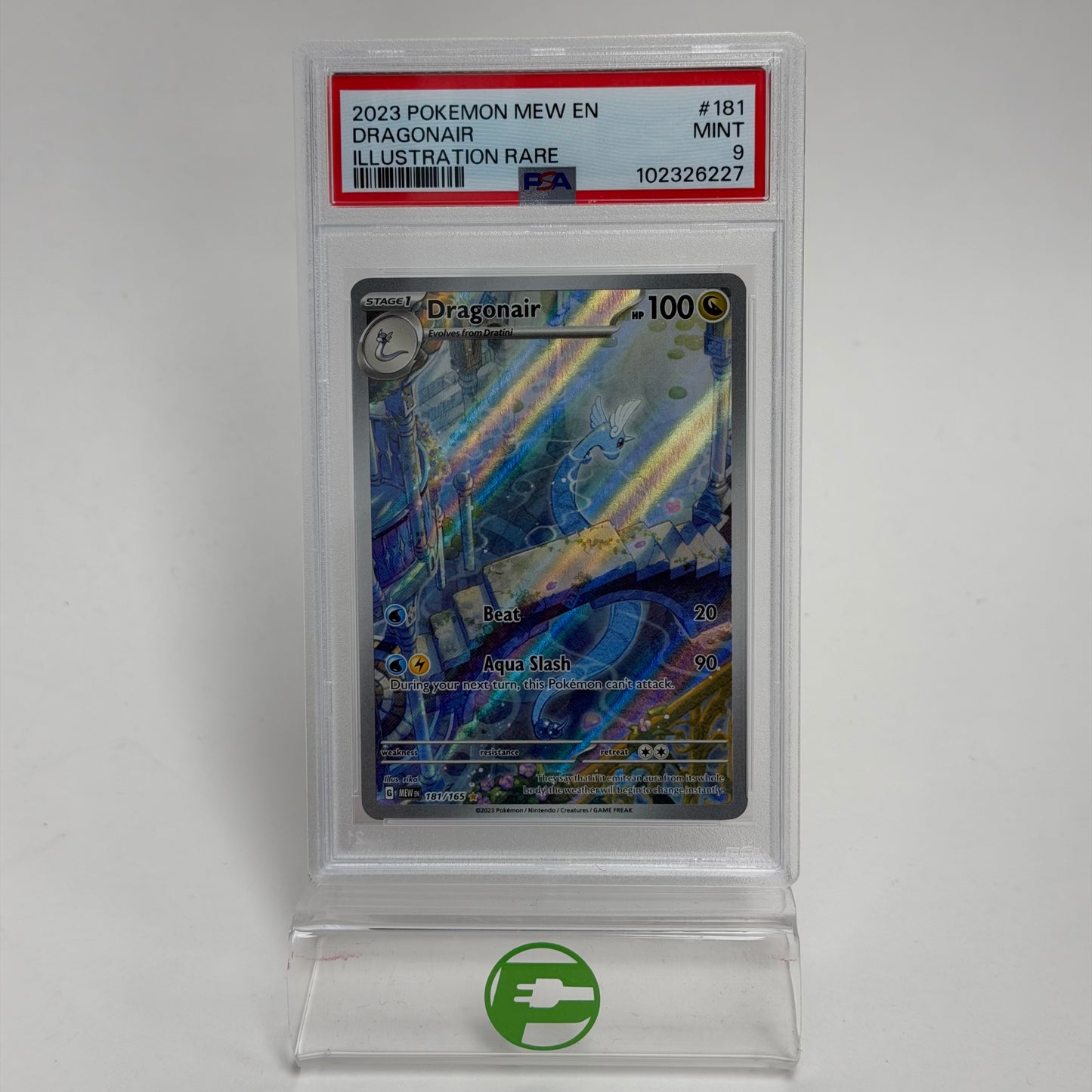 Pokémon TCG Scarlet & Violet: 151 Dragonair 181/165 Holo English PSA 9