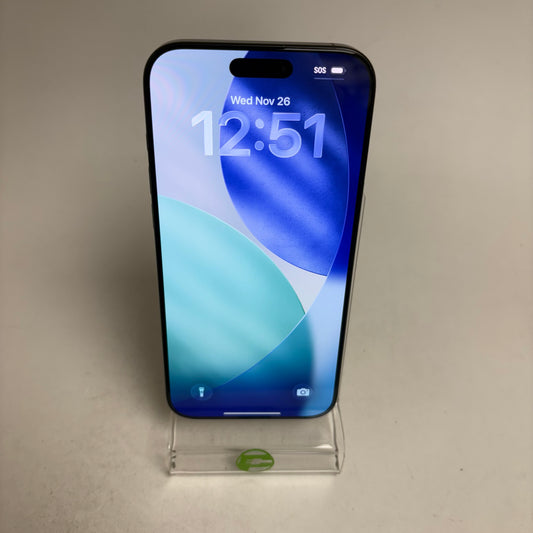 Factory Unlocked Apple iPhone 16 Pro Max 256GB Black Titanium MYW33LL/A