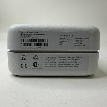 New Beats Powerbeats2 Wireless Earbuds  Black MX723LL/A