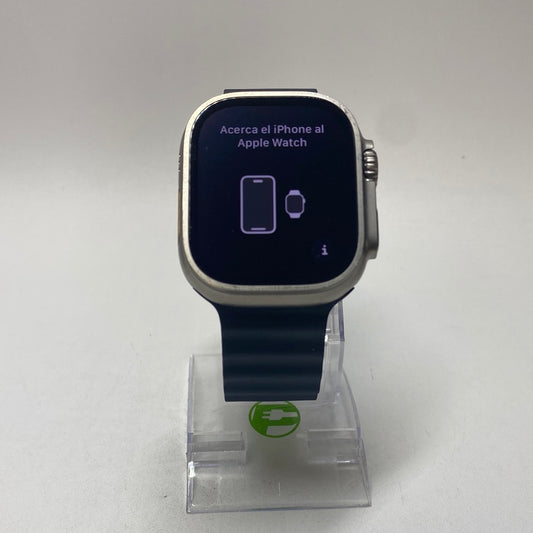 Factory Unlocked Apple Watch Ultra 49MM Natural Titanium A2622
