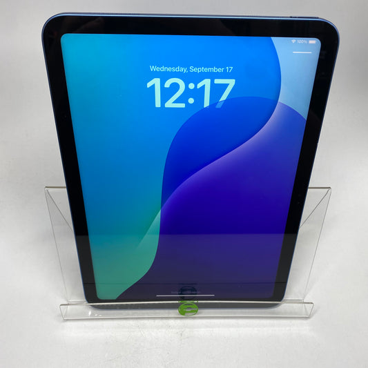 WiFi Only Apple iPad 11" (A16) 128GB 18.6.2 Blue MD4A4LL/A