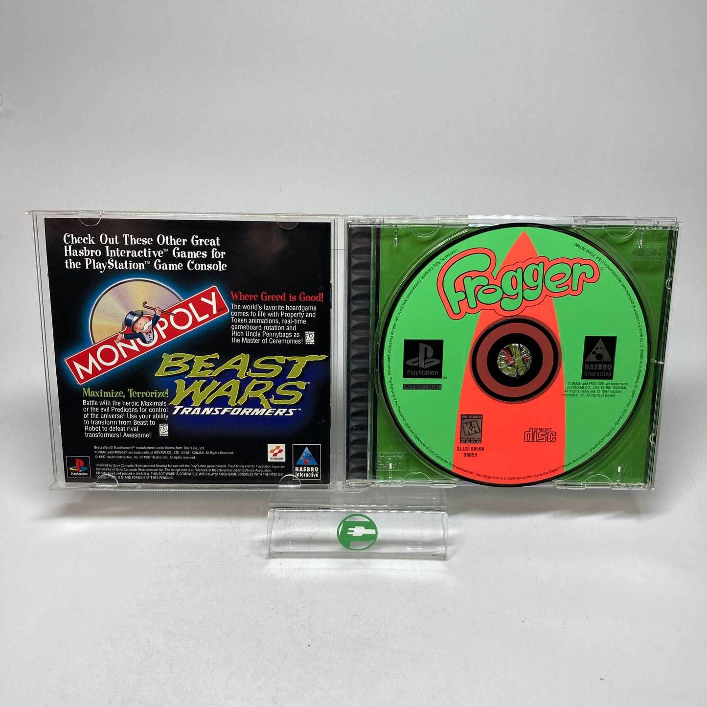 Frogger (Sony PlayStation 1 PS1, 1997)