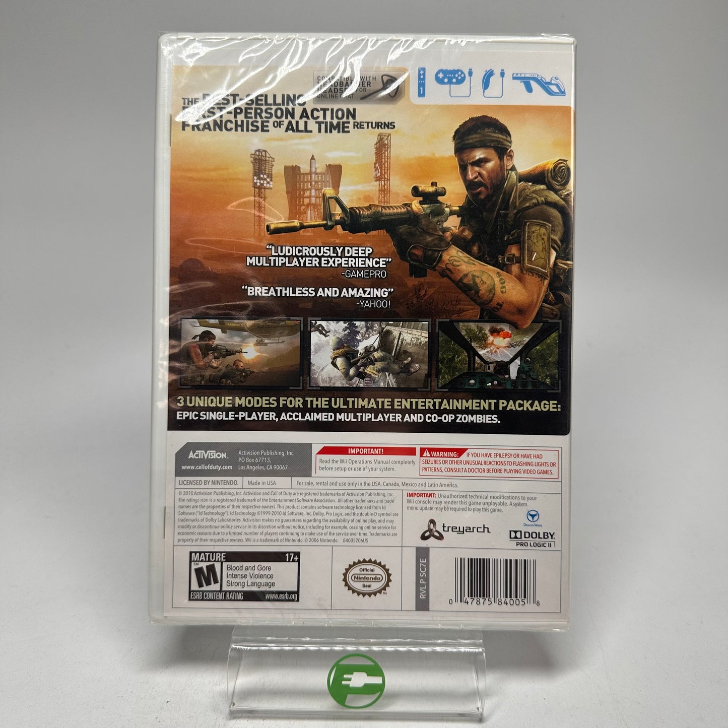 New Call of Duty Black Ops (Nintendo Wii, 2010)