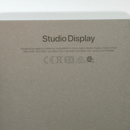 Apple Studio Display 27" Nano-Texture Glass 5K Retina A2525