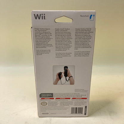 Brand New Nintendo Wii Nunchuk Wired Controller RVL A FK USZ Black